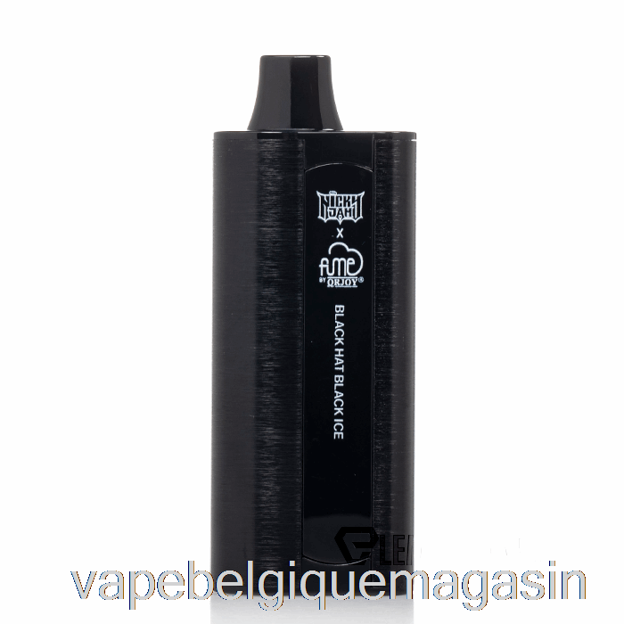 Vape Jetable Nicky Jam X Fume 10000 Chapeau Noir Jetable Black Ice